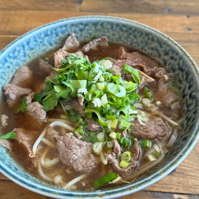 Thai Beef Noodle Soup.