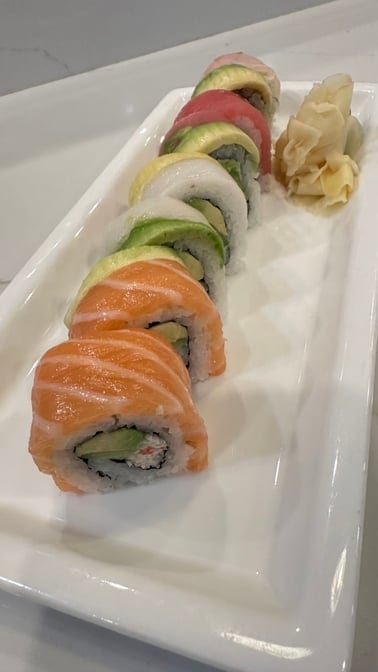 *Rainbow Roll.