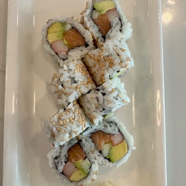 Salmon California Roll.
