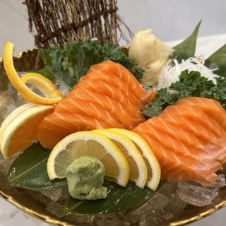 Salmon Sashimi (12 Pc)