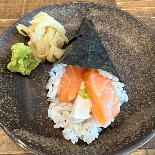 Japanese Bagel Hand Roll.