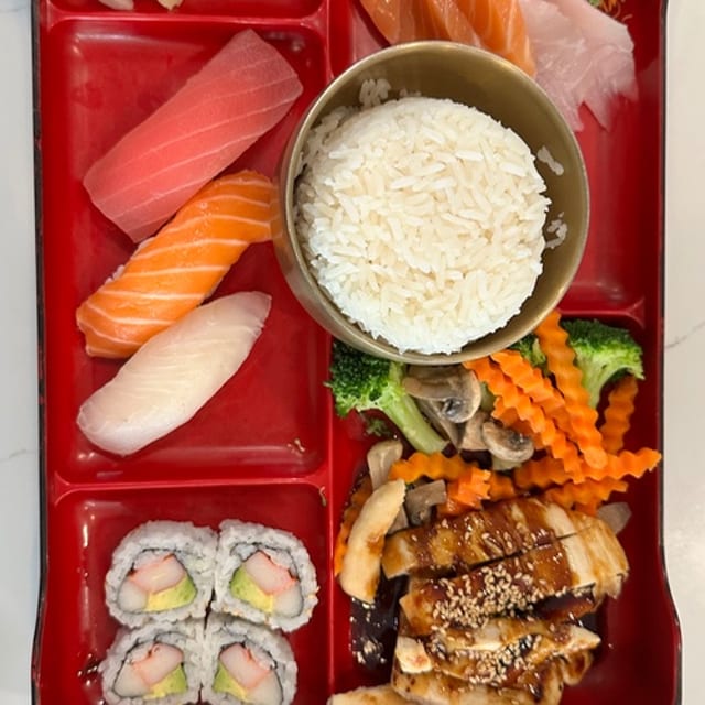 Sushi Sashimi and Teriyaki.
