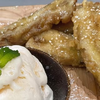 Fried Banana with Ice Cream