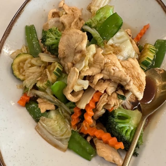 Stir Fried Mixed Vegetables.