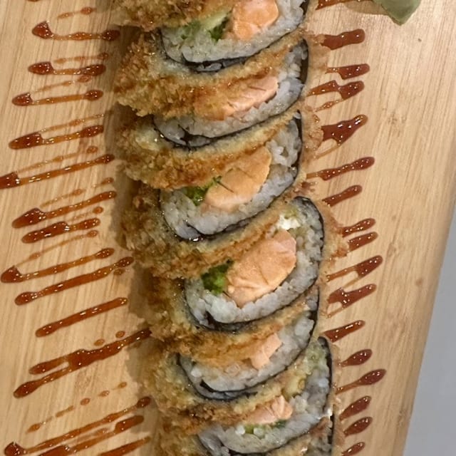 Fried Bagel Roll.