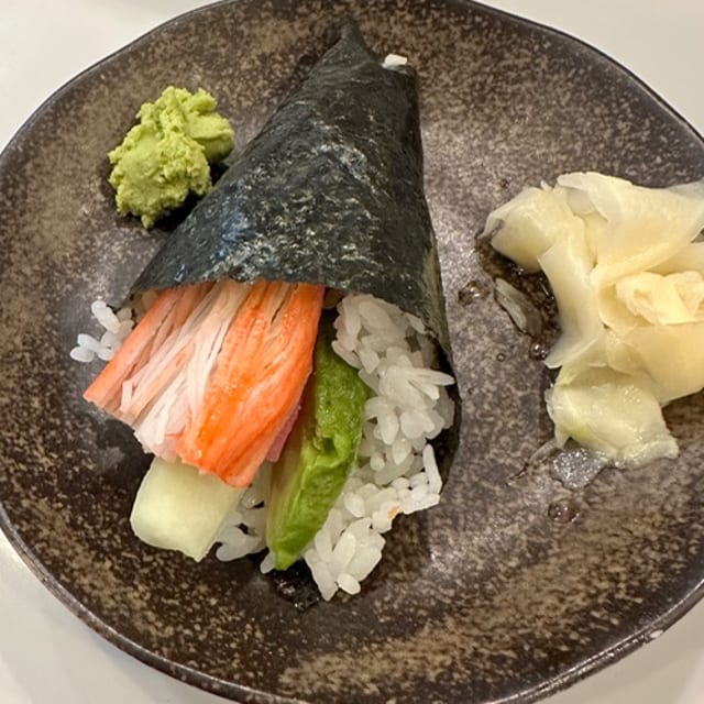 Tuna California Hand Roll.