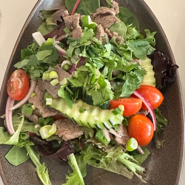 Thai Beef Salad.